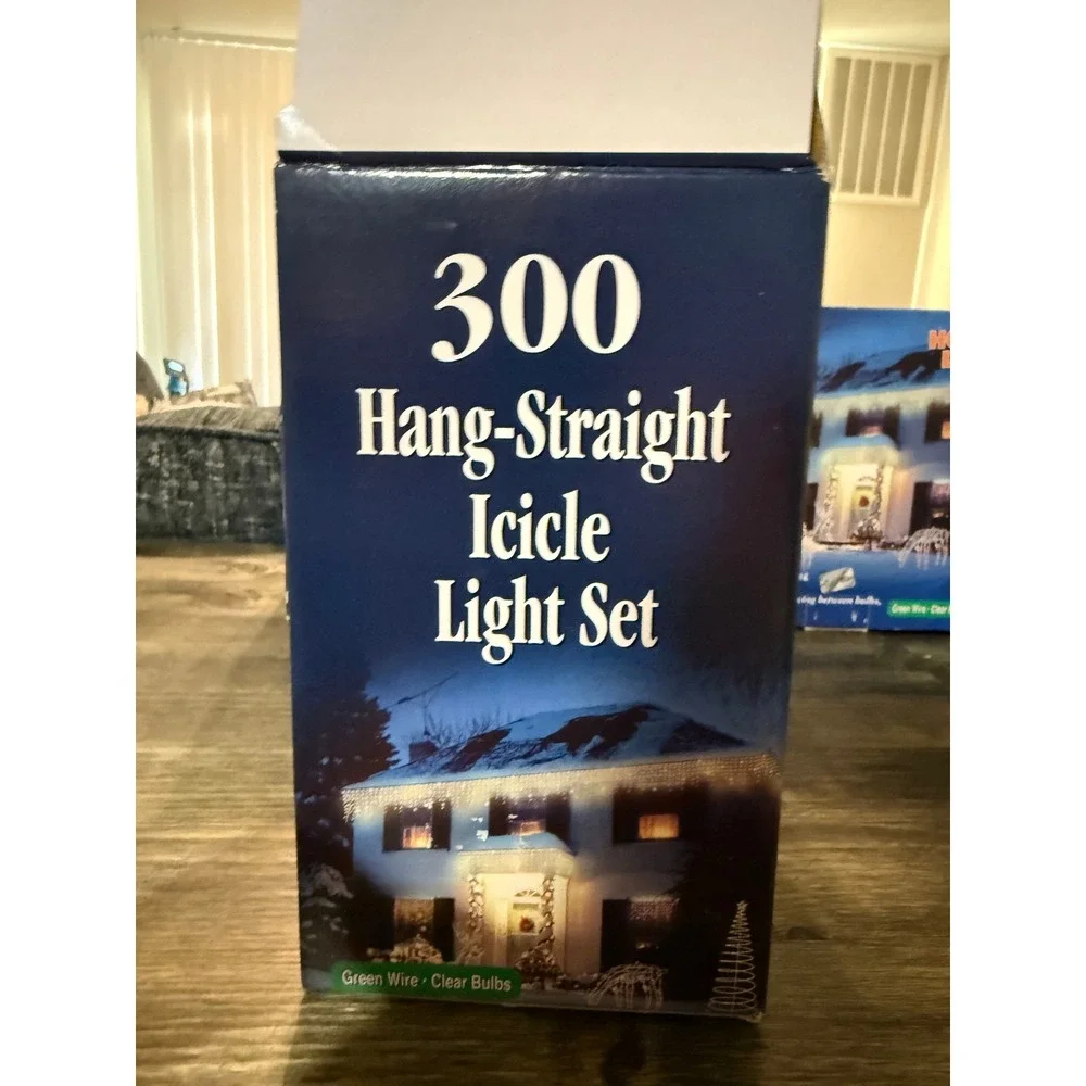 Hobby Lobby 300 Hang-Straight Icicle Light Set 28ft Indoor Outdoor Price for all